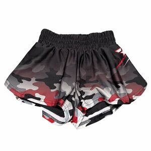 Woodlands Elite Girls Flowy Athletic Shorts | Camo | Size YXS